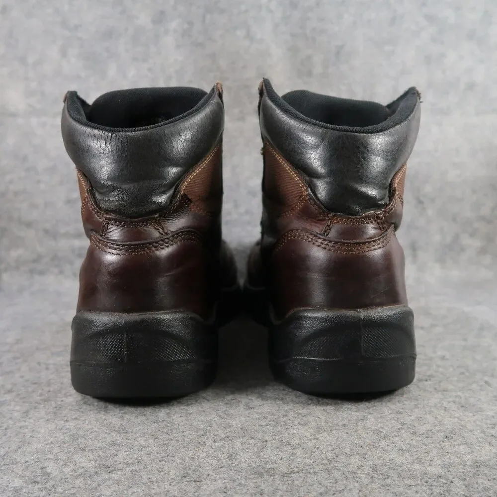 Red Wing Shoes Mens 12 Work Boot Leather Irish Setter Safety Toe Waterproof Ely